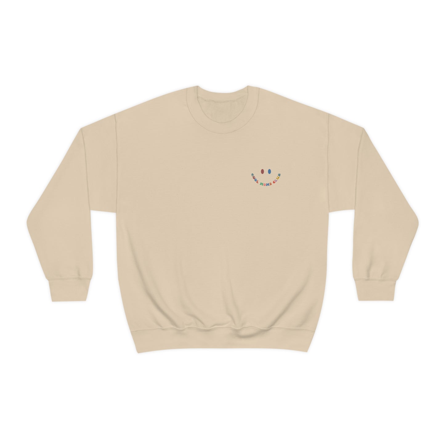Cool Moms Club Unisex DryBlend® Crewneck Sweatshirt Front/Back Print