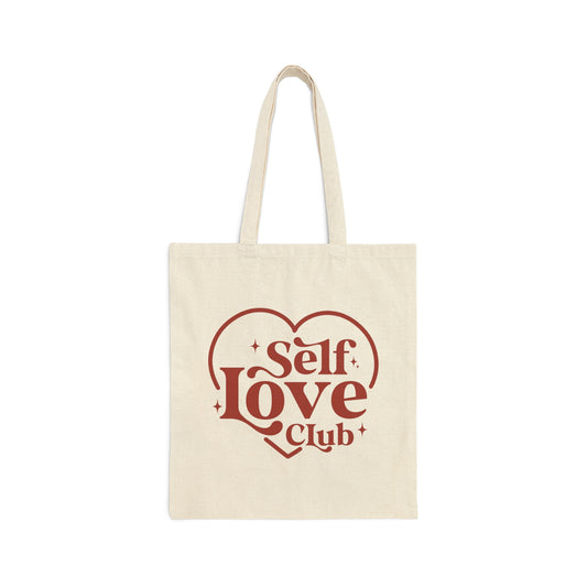 Self Love Club Canvas Tote Bag