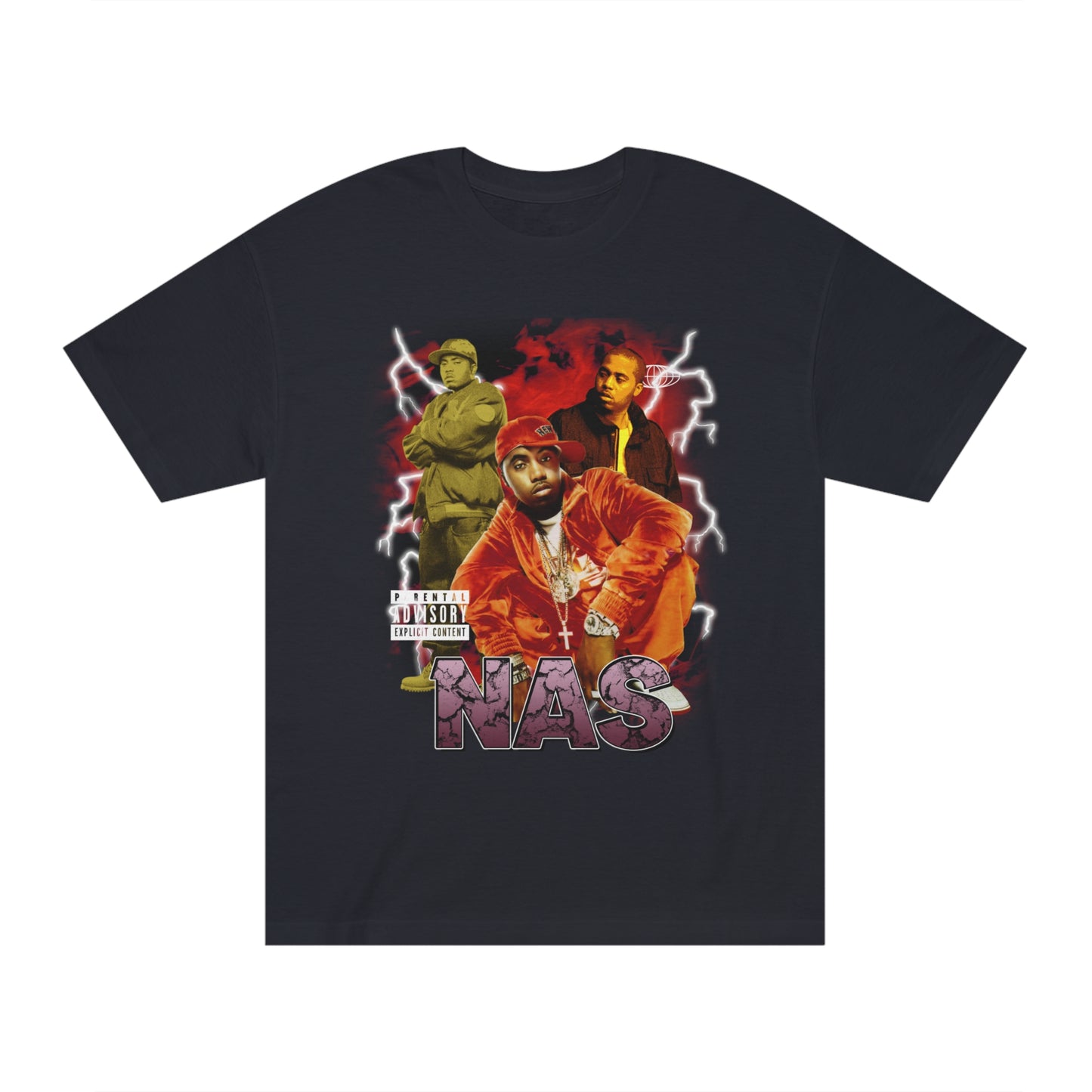 Rap/HipHop Throwback Inspired Nas Unisex Classic Tee