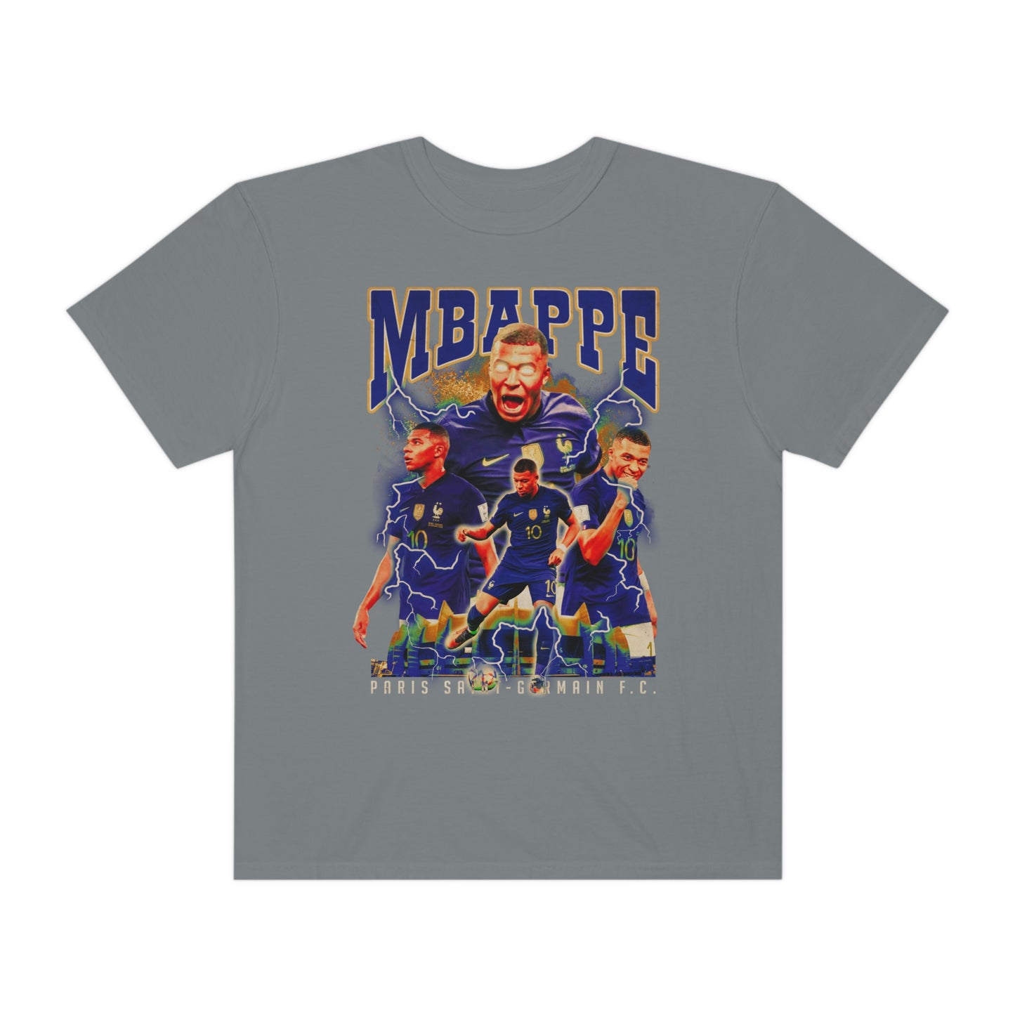 Mbappe Soccer Unisex Garment-Dyed T-shirt