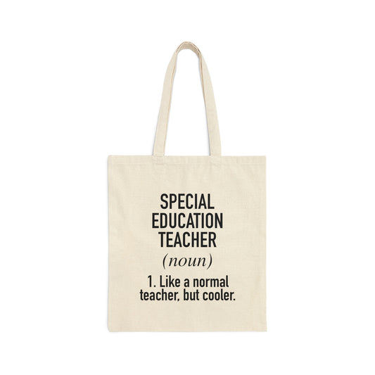 Special Education Teacher Canvas Tote Bag
