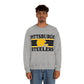 Retro Style Pittsburgh Football  Unisex Heavy Blend Crewneck Sweatshirt