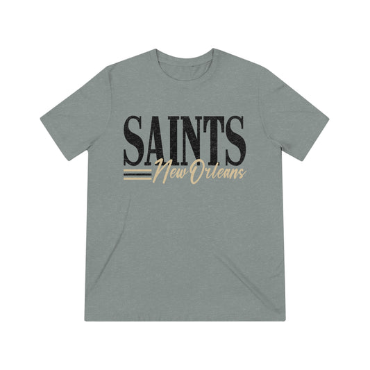 New Orleans Football Unisex Triblend Tee