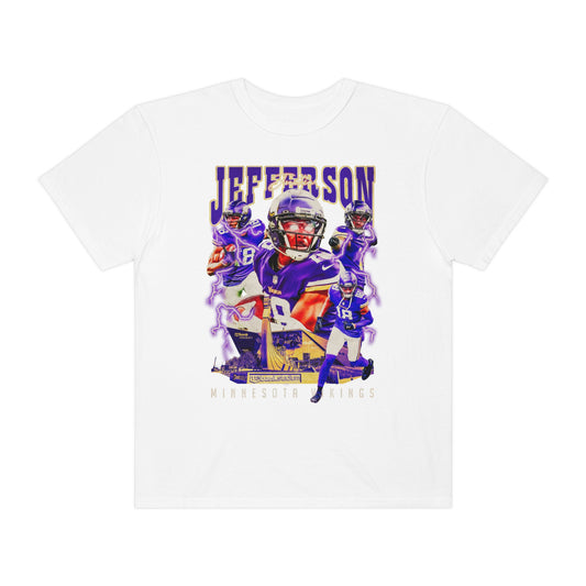 Jefferson Vikings Football Unisex Garment-Dyed T-shirt