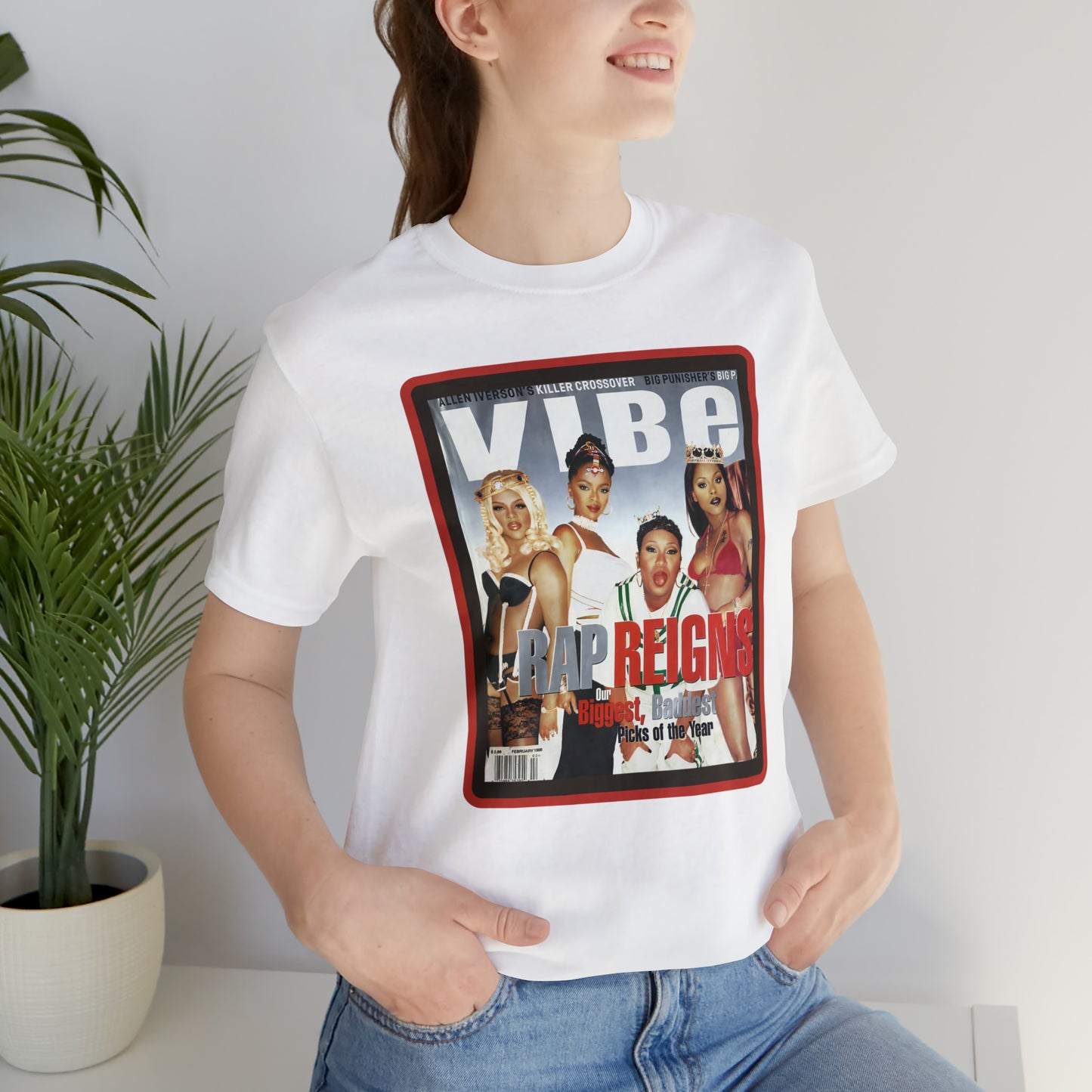 90s Throwback Vibe Magazine Unisex Jersey Short Sleeve Tee