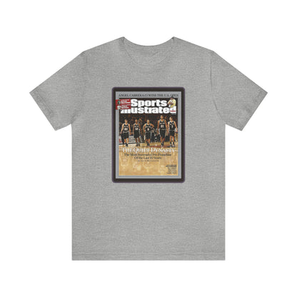 90s Throwback Spurs Basketball Sports Illustrated Unisex Jersey Short Sleeve Tee