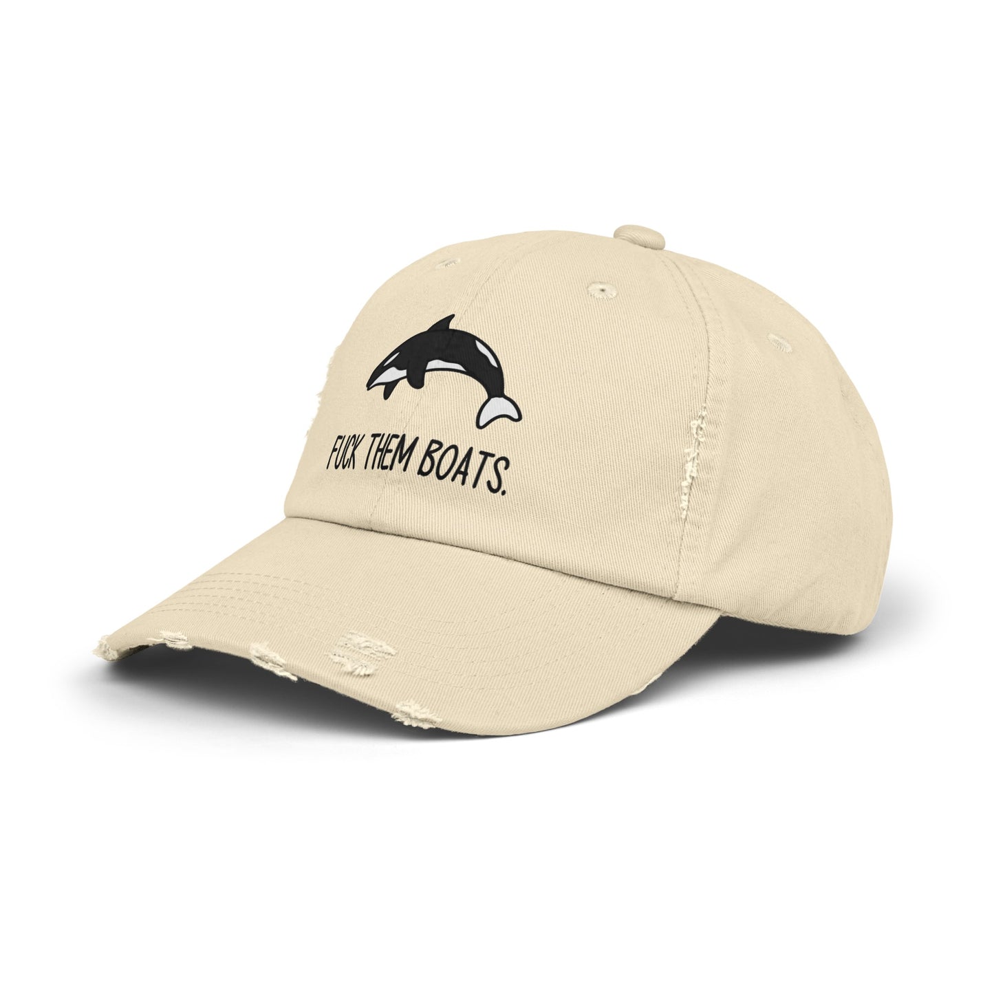 Orca F*ck Them Boats | Unisex Twill Hat