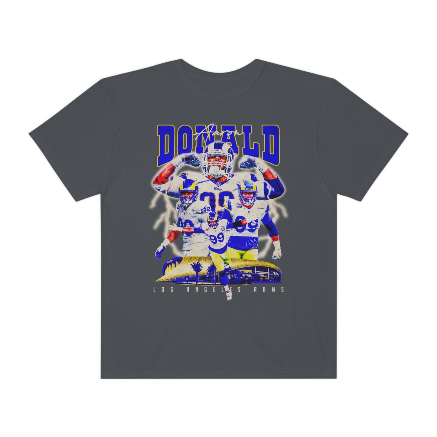 Donald Rams Football Unisex Garment-Dyed T-shirt