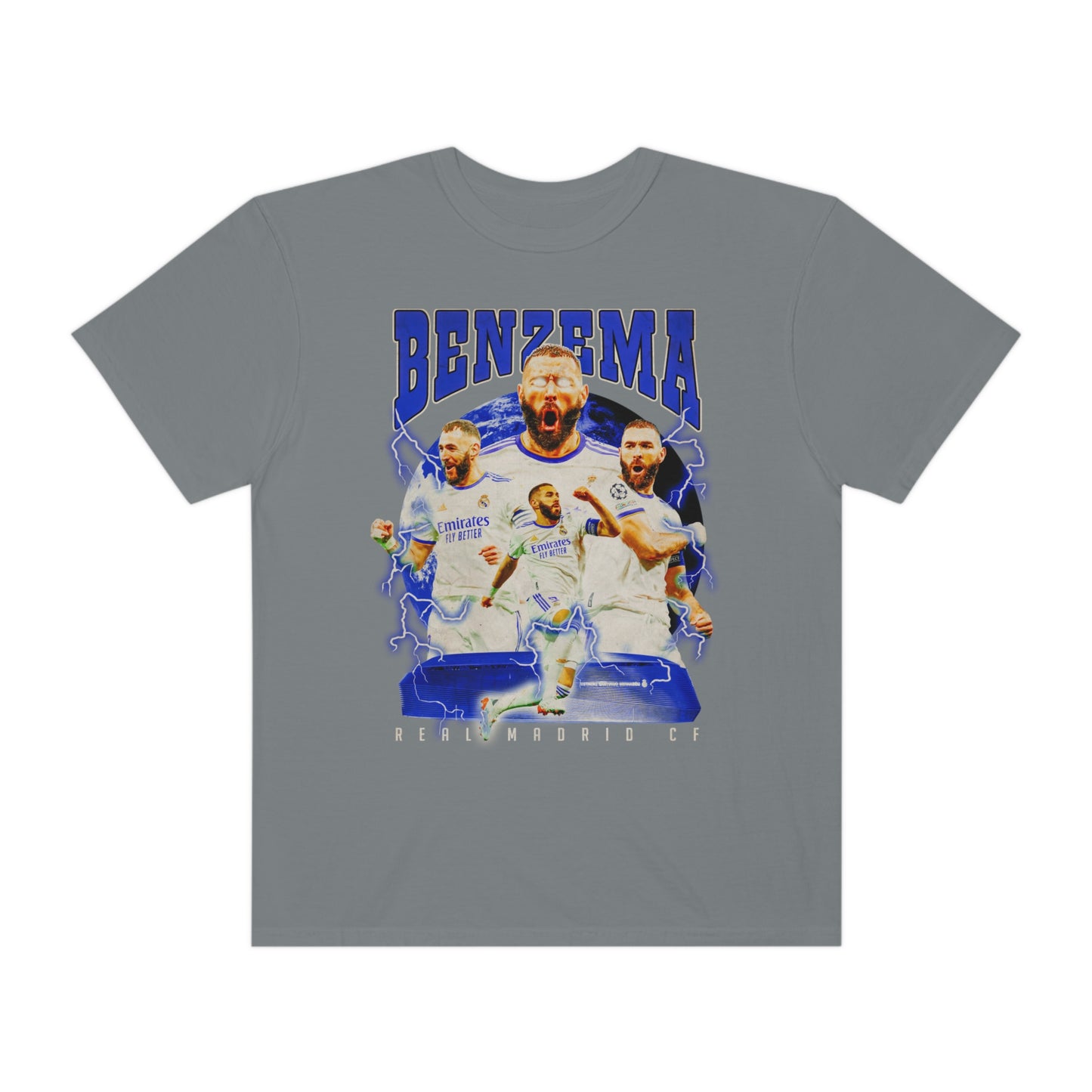 Benzema Soccer Unisex Garment-Dyed T-shirt