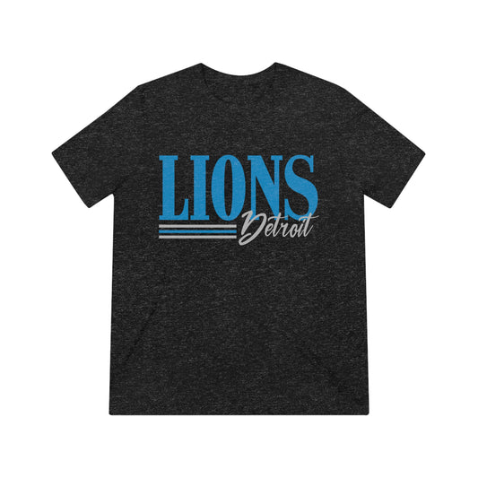 Detroit Football Unisex Triblend Tee