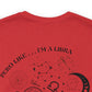 Zodiac Libra - Astrology Unisex Jersey Short Sleeve Tee Front/Back Print