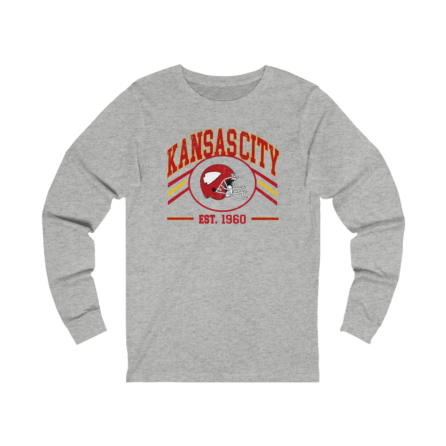 Kansas City  Football Unisex Jersey Long Sleeve Tee