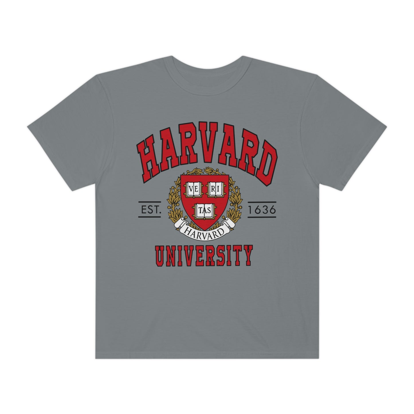 Harvard Unisex Garment-Dyed T-shirt