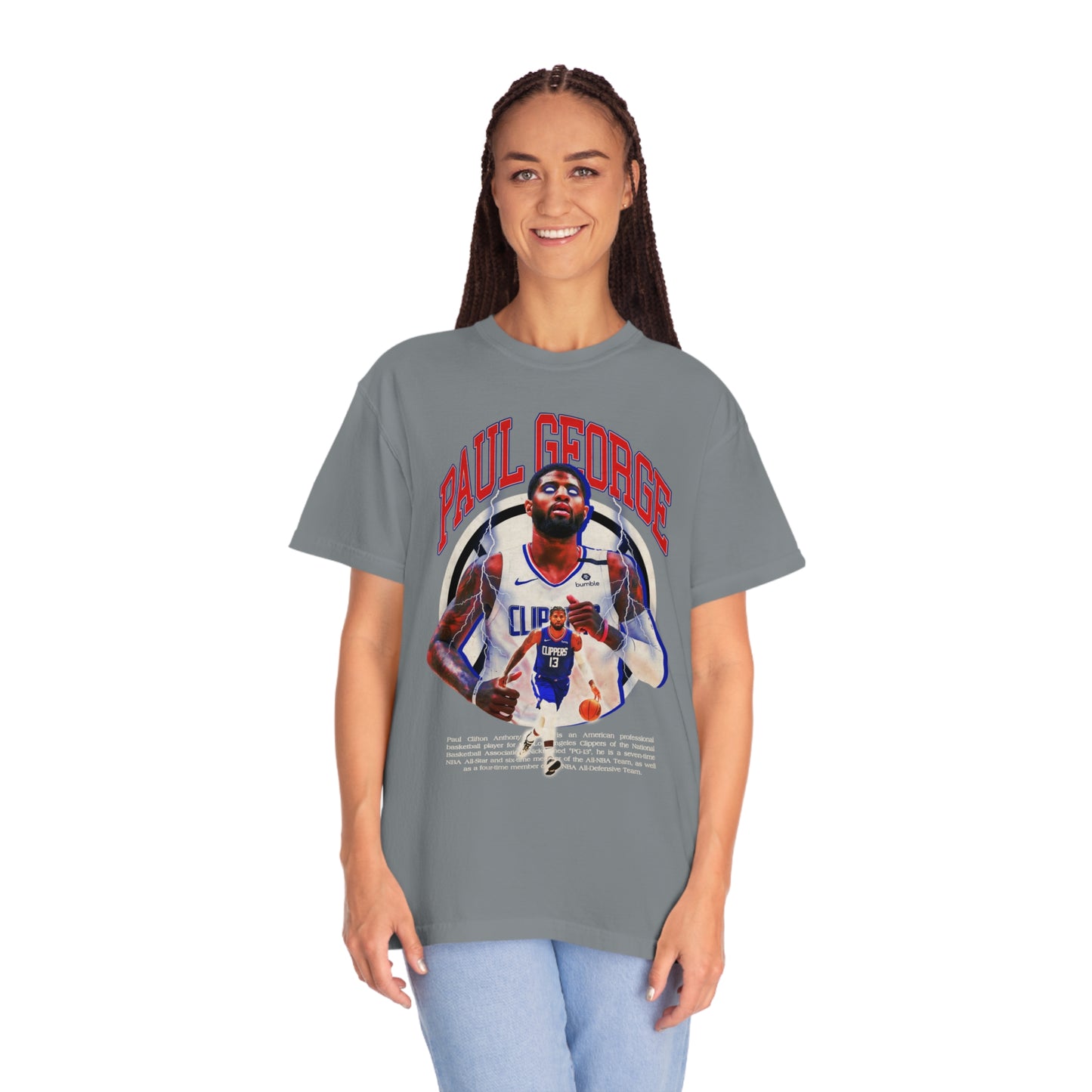 Clipper Basketball Paul Unisex Garment-Dyed T-shirt