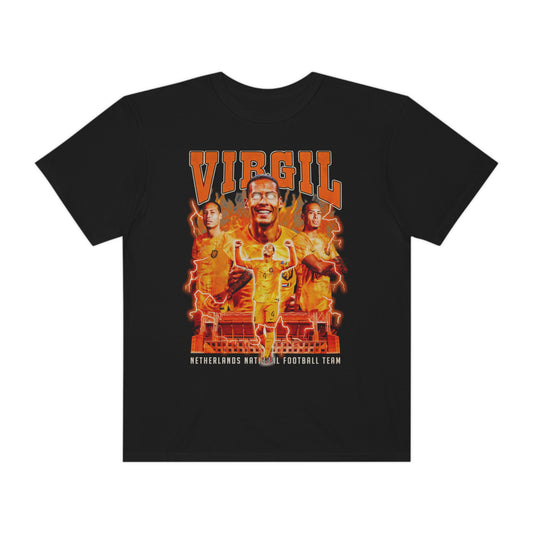 Virgil Soccer Unisex Garment-Dyed T-shirt