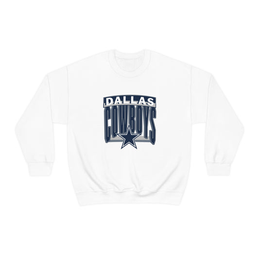Dallas Cowboys Football Unisex Heavy Blend Crewneck Sweatshirt
