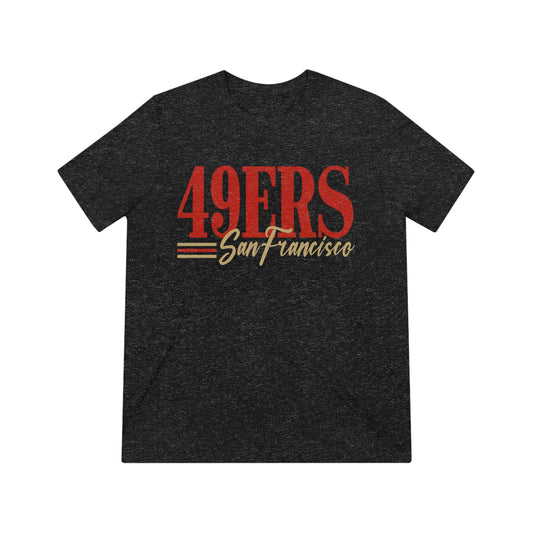 San Francisco Football Unisex Triblend Tee