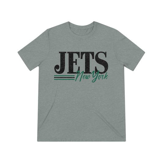 Jets Football Unisex Triblend Tee