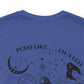 Zodiac Leo - Astrology Unisex Jersey Short Sleeve Tee Front/Back Print