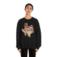 UT Hook Em Austin Texas Longhorn Football Unisex Heavy Blend Crewneck Sweatshirt