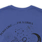 Zodiac Libra - Astrology Unisex Jersey Short Sleeve Tee Front/Back Print