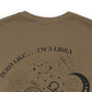 Zodiac Libra - Astrology Unisex Jersey Short Sleeve Tee Front/Back Print