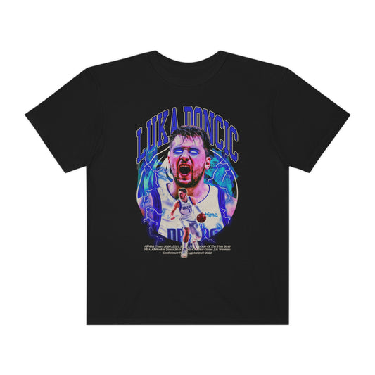 Luca Doncic Basketball Unisex Garment-Dyed T-shirt