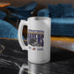 Baltimore Football Frosted Glass Beer Mug