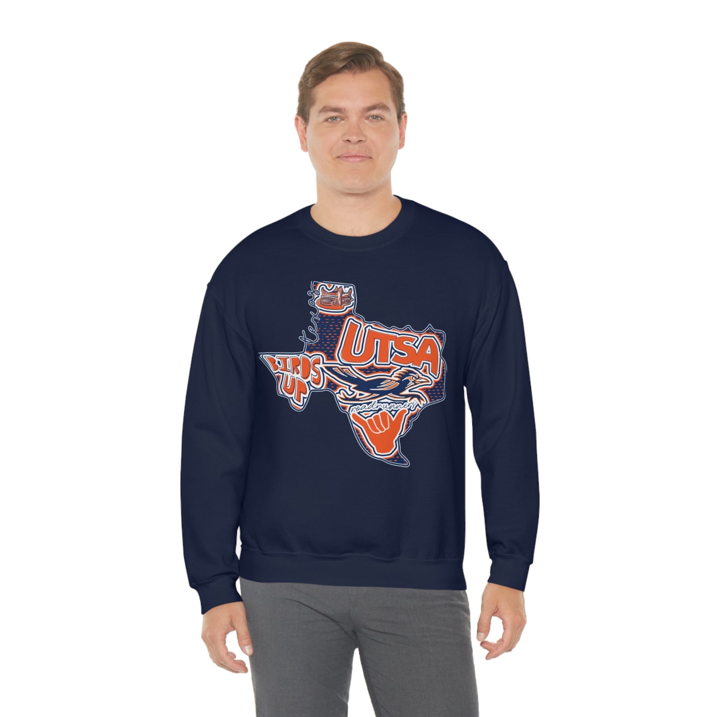 UTSA Football Unisex Heavy Blend Crewneck Sweatshirt