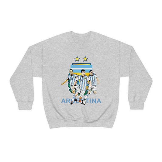 Argentina Soccer  Unisex Heavy Blend Crewneck Sweatshirt