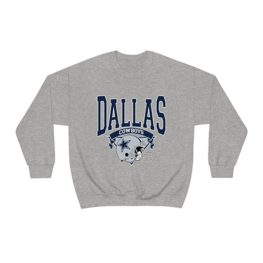 Dallas Cowboys Football Unisex Heavy Blend Crewneck Sweatshirt