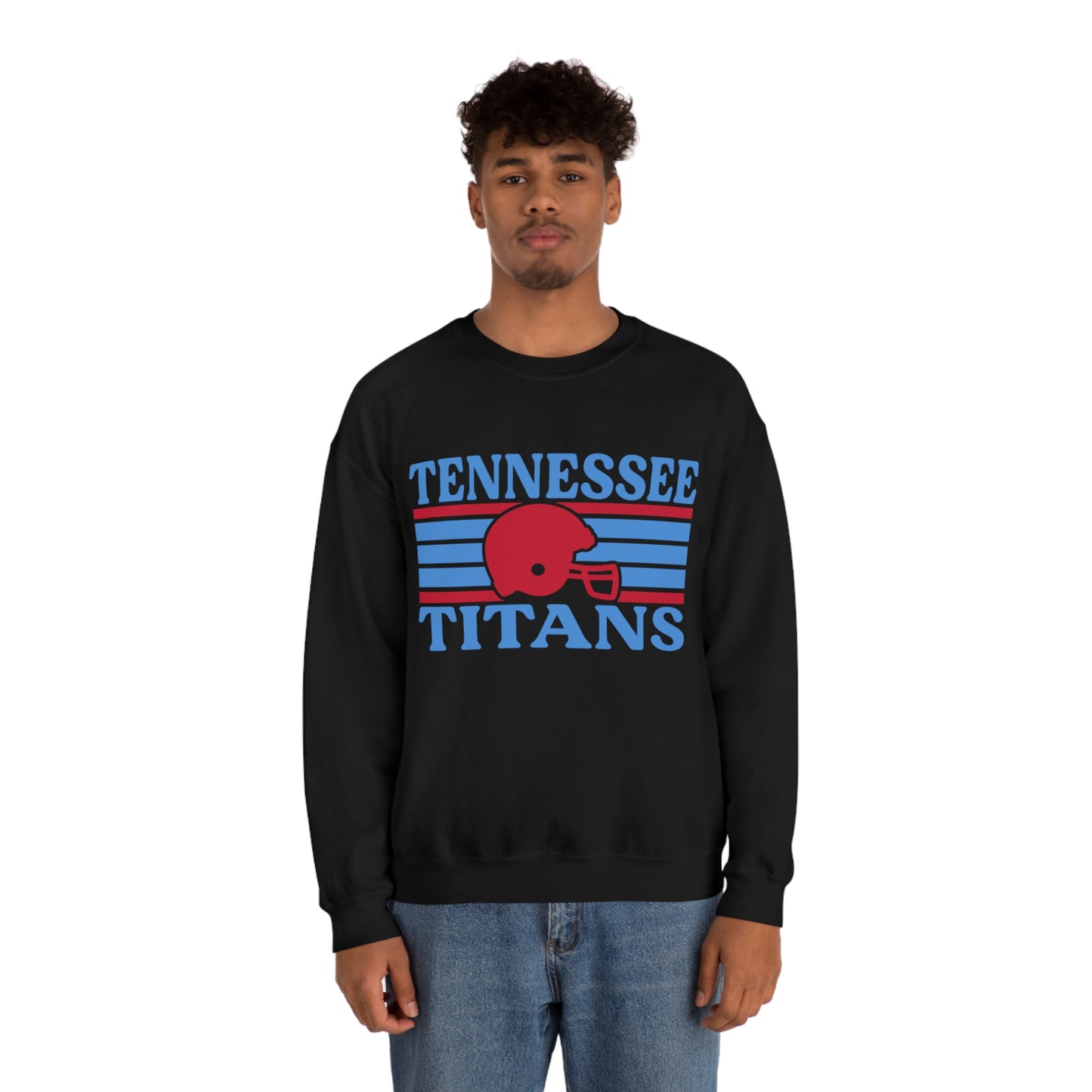 Retro Style Tennessee Football  Unisex Heavy Blend Crewneck Sweatshirt