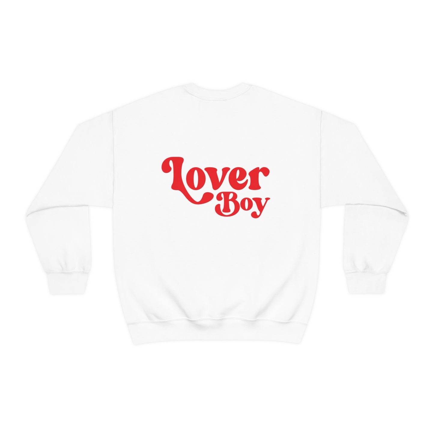 Heart Lover Boy Valentines Day Unisex Heavy Blend Crewneck Sweatshirt Front/Back Print