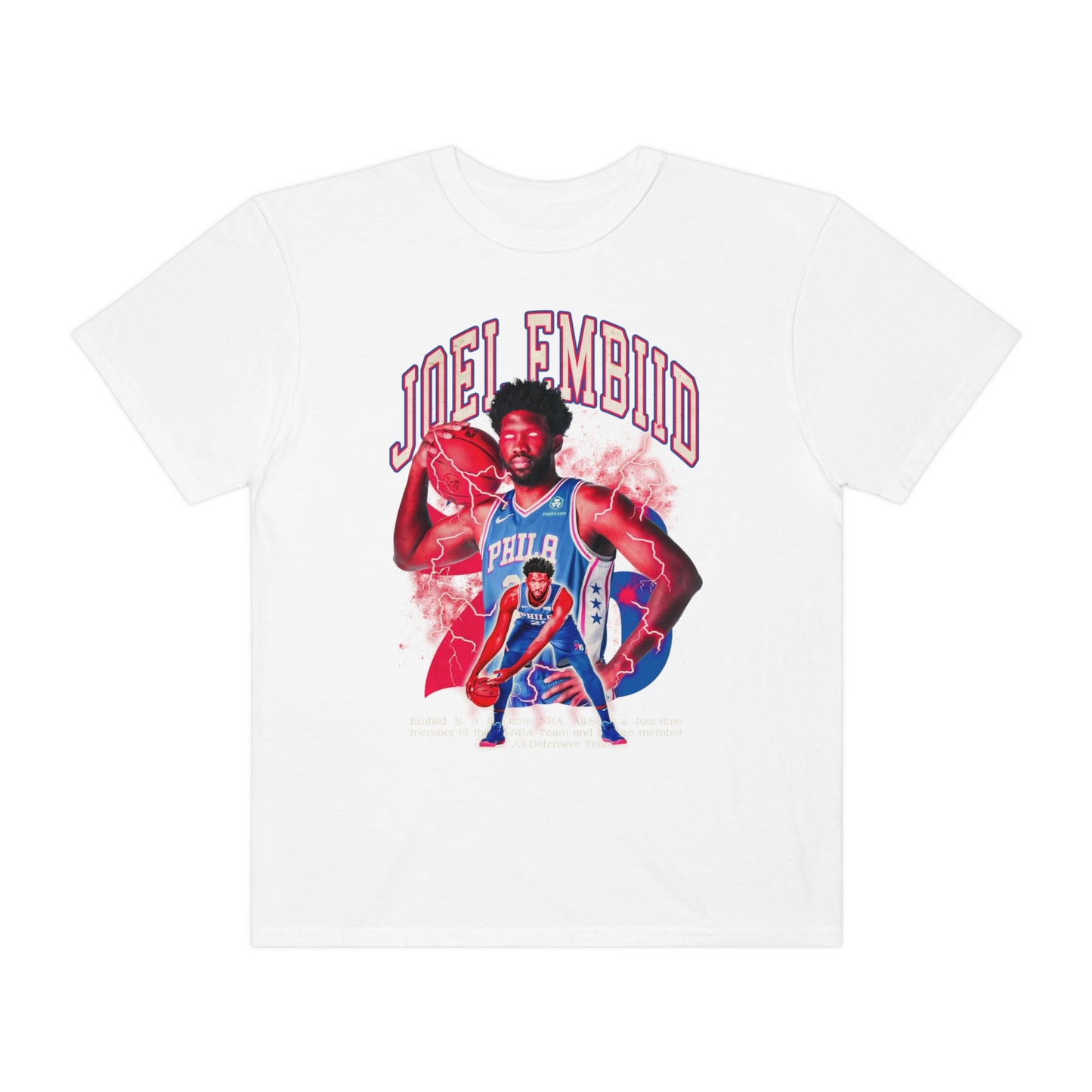 Joel Embiid Basketball Unisex Garment-Dyed T-shirt