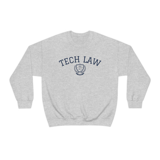 Tech Law Unisex Heavy Blend Crewneck Sweatshirt