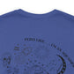 Zodiac Aquarius - Astrology Unisex Jersey Short Sleeve Tee Front/Back Print