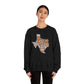 UT Hook Em Austin Texas Longhorn Football Unisex Heavy Blend Crewneck Sweatshirt