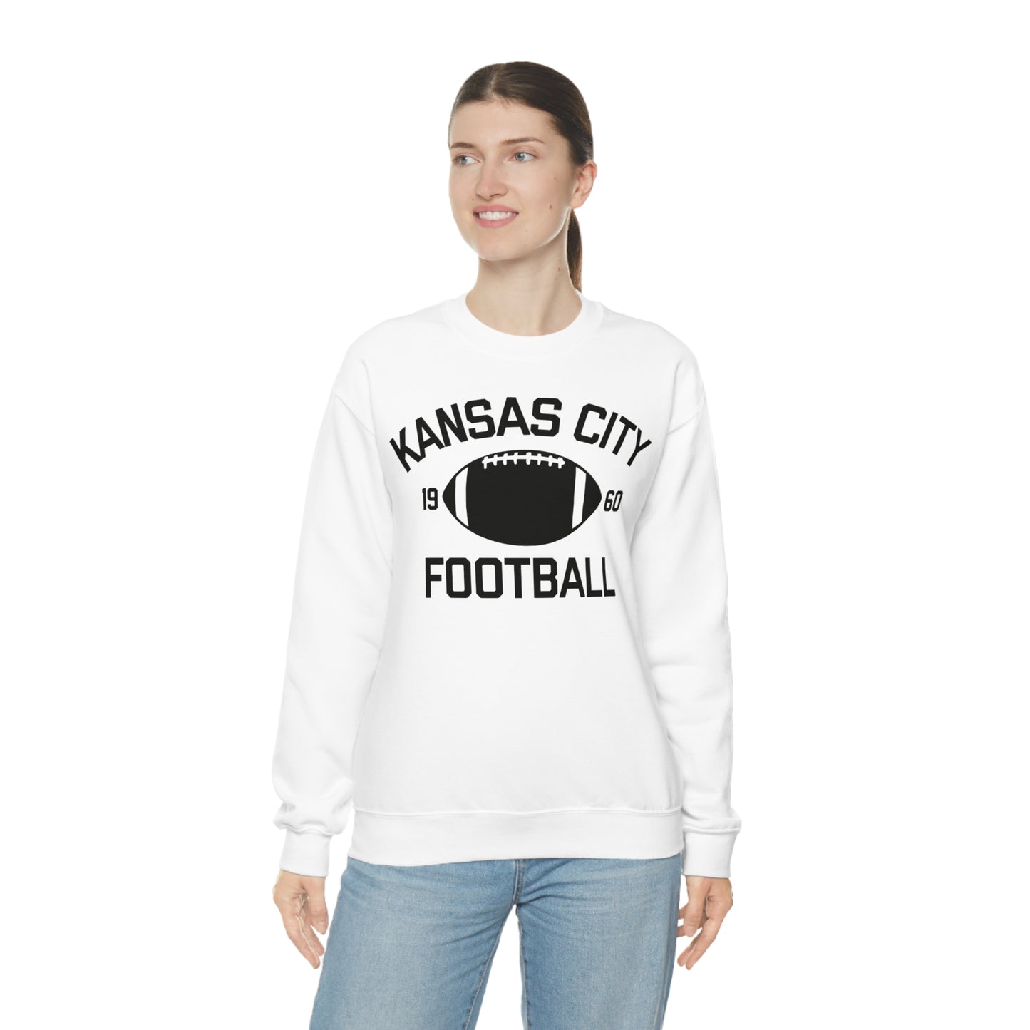 Kansas City Chiefs Mahomes Football Unisex Heavy Blend Crewneck Sweatshirt