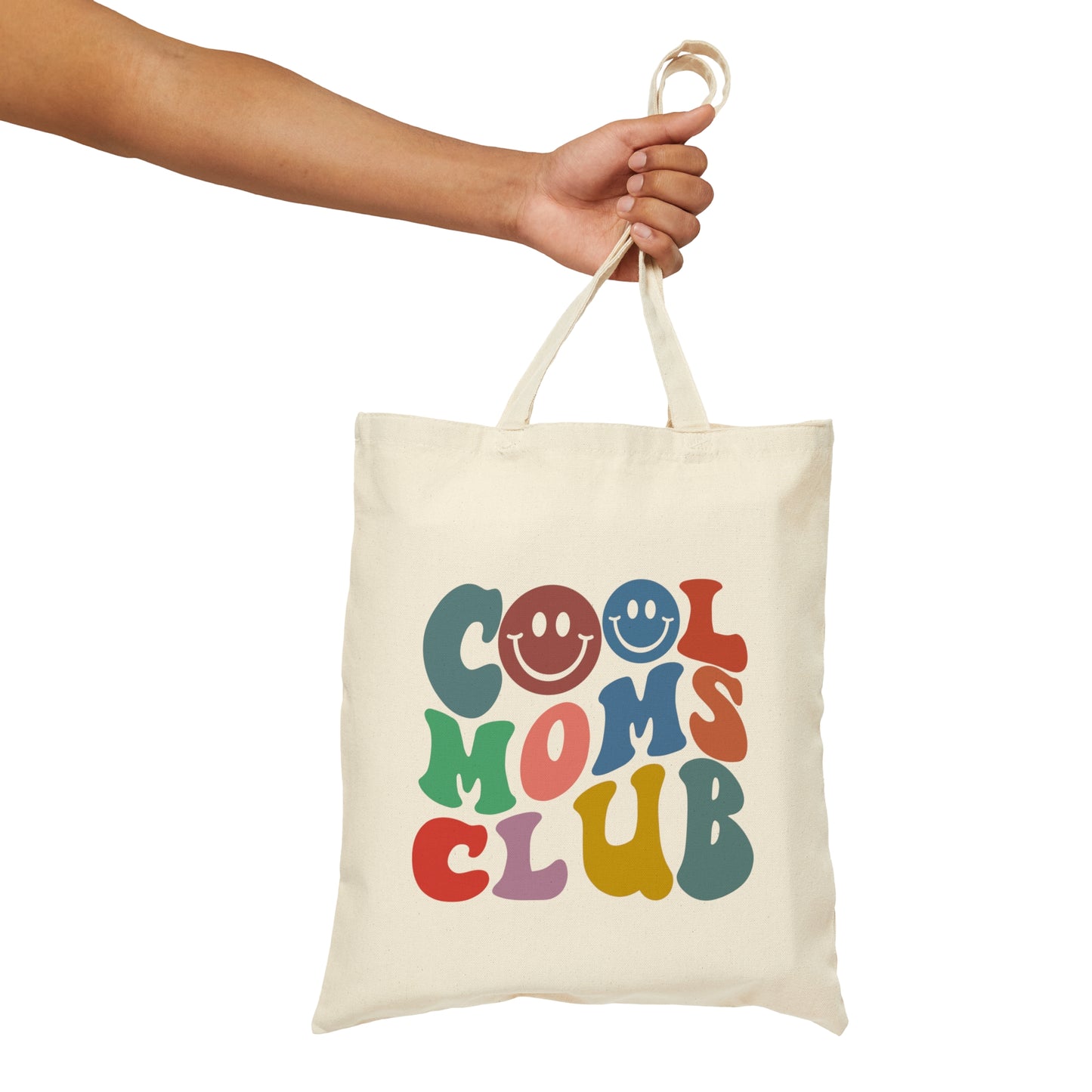 Cool Moms Club Canvas Tote Bag