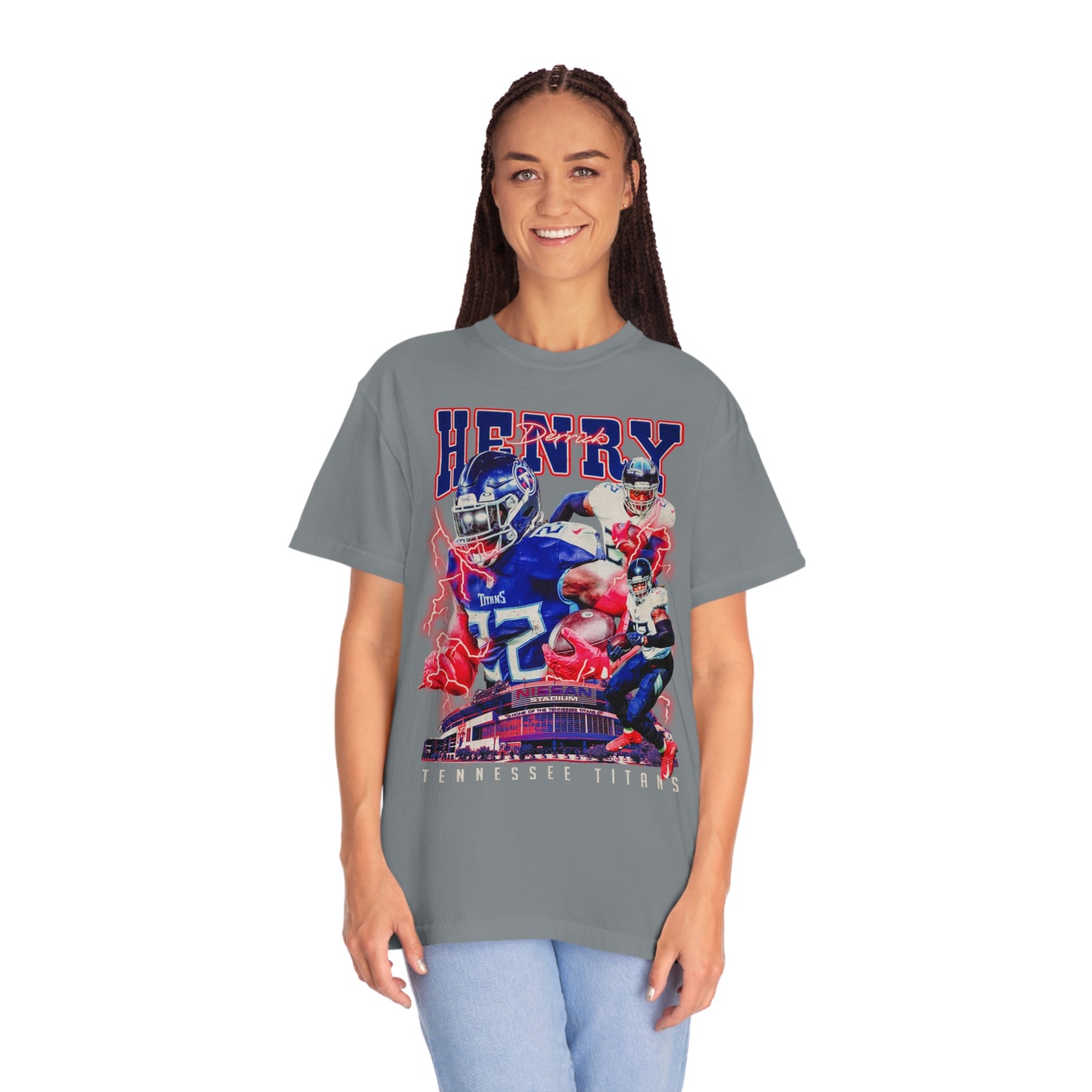 Henry Titan Football Unisex Garment-Dyed T-shirt
