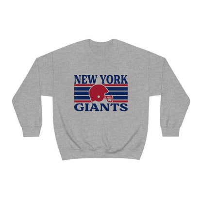 Retro Style New York Football  Unisex Heavy Blend Crewneck Sweatshirt