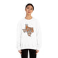 UT Hook Em Austin Texas Longhorn Football Unisex Heavy Blend Crewneck Sweatshirt