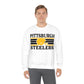 Retro Style Pittsburgh Football  Unisex Heavy Blend Crewneck Sweatshirt