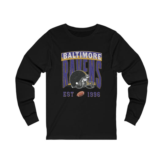 Baltimore Ravens Football Unisex Jersey Long Sleeve Tee