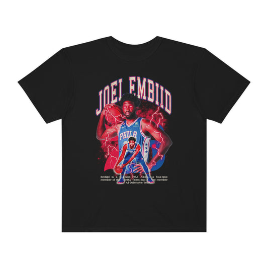 Joel Embiid Basketball Unisex Garment-Dyed T-shirt