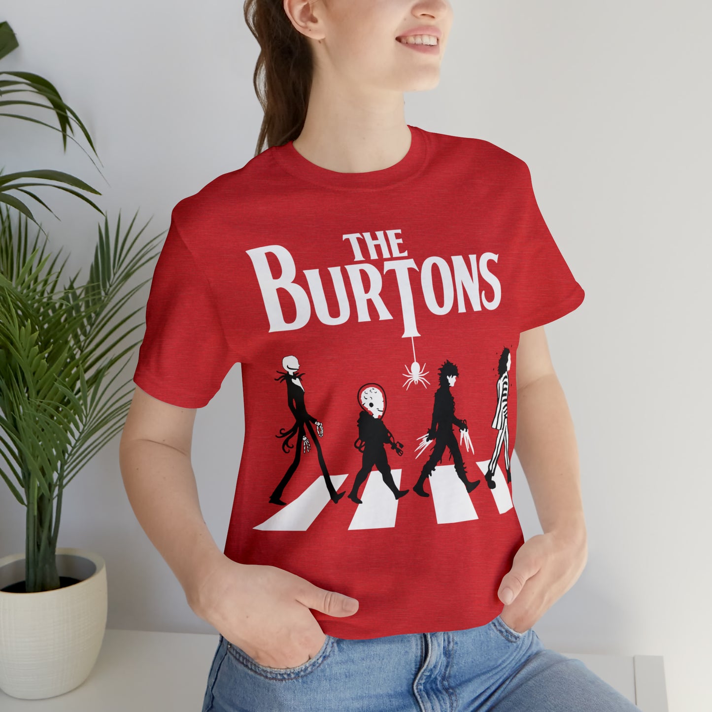 The Burtons Movie Characters | Unisex Jersey Short Sleeve Tee