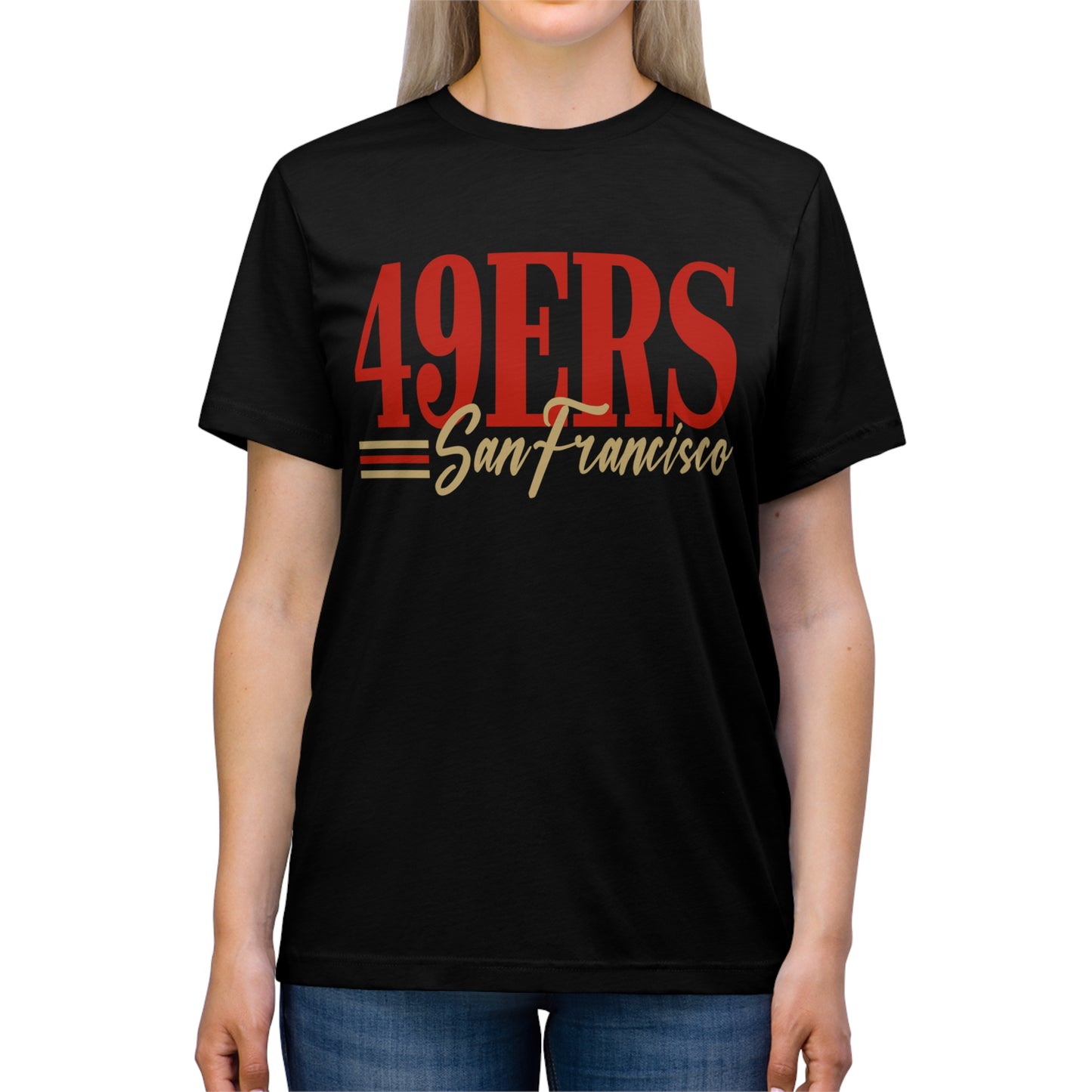 San Francisco Football Unisex Triblend Tee