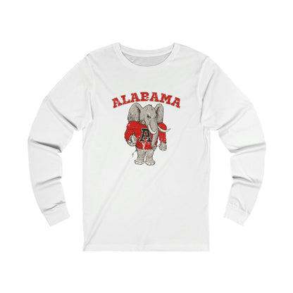 Alabama Crimson Tide Football Unisex Jersey Long Sleeve Tee