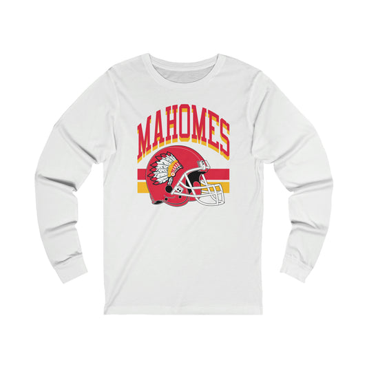 Mahomes Kansas City  Football Unisex Jersey Long Sleeve Tee