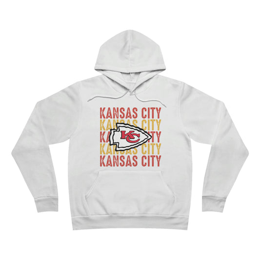 Kansas Football Unisex Sponge Fleece Pullover Hoodie